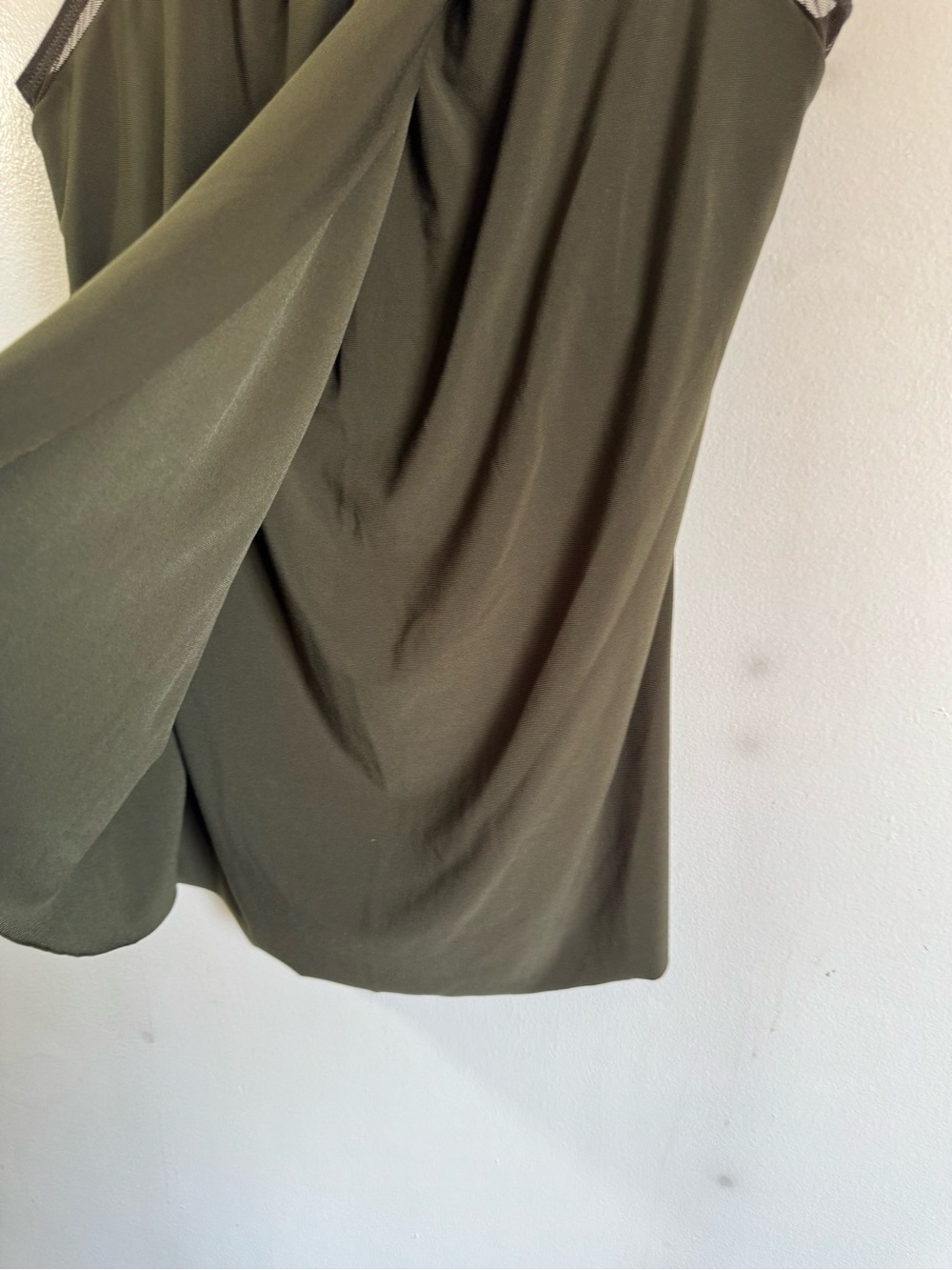 Miraclesuit Illusionists Ursula Underwire Tankini Swim Top In Nori Green Size 12 - Picture 6 of 11